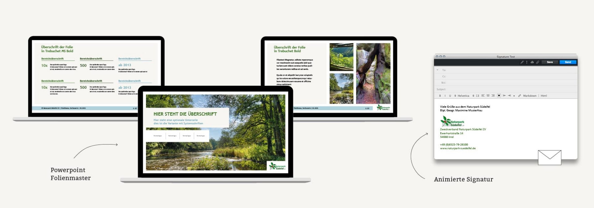 Webseite Naturpark Südeifel