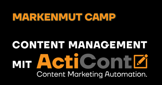 markenmut Content Management mit Acticont