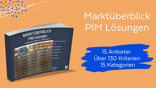 markenmut Marktüberblick PIM Systeme